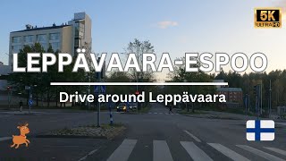 Exploring Espoos Dangerous Neighborhoods Leppävaara District Drive Tour  City Explorer [upl. by Johnette502]