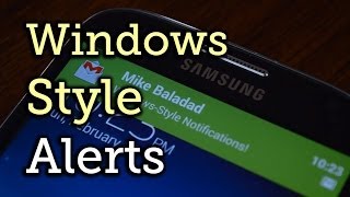 Get Windows Phone Notifications on Your Samsung Galaxy S4 HowTo [upl. by Allerbag]