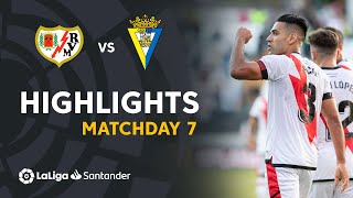 Resumen de Rayo Vallecano vs Cádiz CF 31 [upl. by Ahterahs]