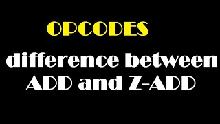 difference between add and zadd in RPGLE AS400 [upl. by Dorraj]