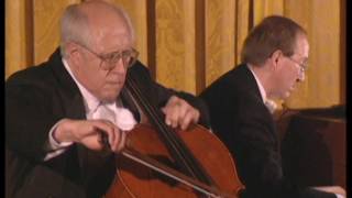 Mstislav Rostropovich Performing at the White House 1994 [upl. by Ariajaj745]