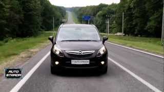 Opel Zafira Tourer review AutoStrada [upl. by Airdnoed]