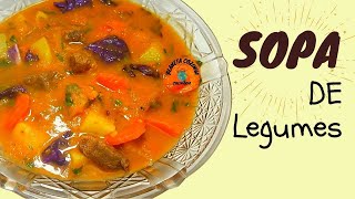 Sopa de Legumes Fácil e deliciosa [upl. by Aidil182]