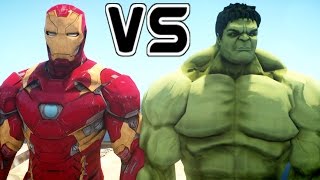 The Hulk vs Iron Man  Mark 46 [upl. by Hutton]