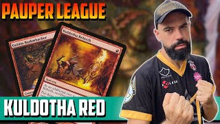 Pauper Kuldotha Red League  BURN THEM ALL [upl. by Imuy]