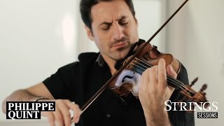 Strings Sessions Philippe Quint Performs with 1708 “Ruby” Stradivari violin [upl. by Yrrat936]