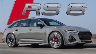 2021 Audi RS6 Avant Wagon Review [upl. by Chapell]