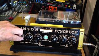 Binson Echorec 2 T7E  guitar demo [upl. by Zirkle]