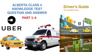 Alberta class 4 knowledge test Question and Answer part All [upl. by Osrit]