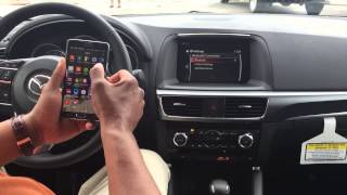 How To Pair Your Phone With a Mazda CX5 [upl. by Stoffel]