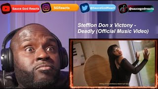 Stefflon Don x Victony  Deadly Official Music Video  REACTION [upl. by Sadnalor]