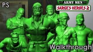 Army Men Sarges Heroes 2 Walkthrough [upl. by Otrebogir]