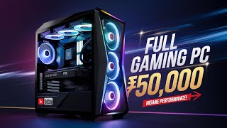 Want INSANE Gaming Performance Watch This ₹50000 PC Build with RTX 3050 [upl. by Naus]