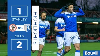 HIGHLIGHTS  Accrington Stanley 1 Gillingham 2 [upl. by Omarr]