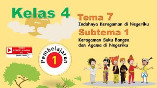 Tematik Kelas 4 Tema 7 Subtema 1 Pembelajaran 1 [upl. by Bolte]