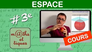 LE COURS  Espace  Troisième [upl. by Leimaj667]