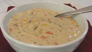 Creamy Chicken and Rice Soup  Lynns Recipes [upl. by Eegnat]