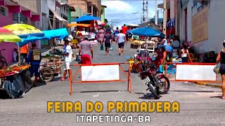 FEIRA LIVRE DO BAIRRO PRIMAVERA ITAPETINGABA [upl. by Eloise]