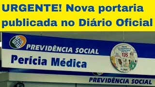 INSS PUBLICA PORTARIA COM NOVAS REGRAS DE PRORROGAÃ‡ÃƒO DO AUXÃLIO DOENÃ‡A [upl. by Anicul]