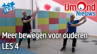 Meer bewegen voor ouderen Les 4 [upl. by Cyrill]