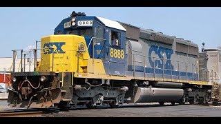 Runaway CSX 8888 May 15 2001 [upl. by Mela]