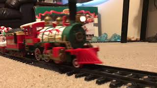 New BrightSanta Land Musical animated Train Set with Bonus Cars 13 only ADULT COLLECTOR [upl. by Acirretahs]