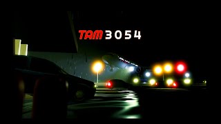 TAM 3054  Crash Animation [upl. by Oderfigis]