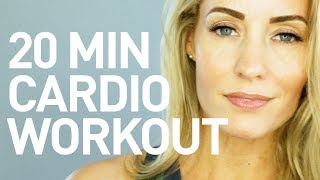 No Equipment Cardio Workout  20 Minutes [upl. by Albarran759]