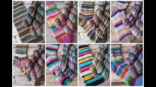 Dyeing SelfStriping Yarn [upl. by Janos]