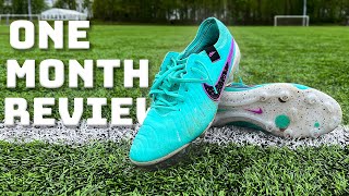 ONE MONTH REVIEW  Nike Tiempo Legend 10 Elite [upl. by Namsaj34]