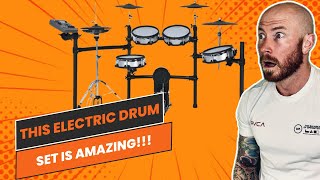 This Hampback ACE530 Electric Drum Set Is AWESOME [upl. by Enirual661]