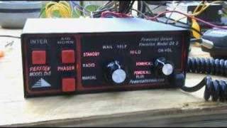 Powercall Deluxe DX5 siren demo [upl. by Nnaynaffit]