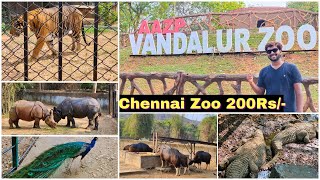 VANDALUR ZOO 2024  chennai zoological park [upl. by Con765]