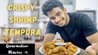 Quick amp Easy Crispy Prawn Tempura at home  Shrimp Tempura  Wild Cookbook [upl. by Asseneg370]