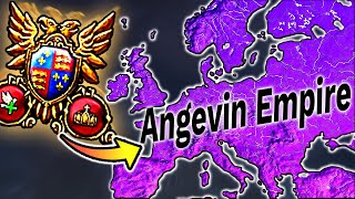 Why Angevin Empire Is THE STRONGEST Nation In EU4 [upl. by Atirahc]