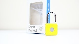 eLinkSmart Fingerprint Padlock Review amp Demonstration [upl. by Ettenom]