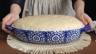 Bread 1 kilogram❗My grandfathers simple recipe I taught all my friends [upl. by Lubet]