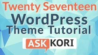 ❓👍 How to Customize Twenty Seventeen WordPress Theme [upl. by Neelloc798]