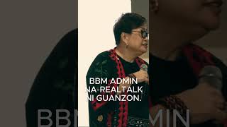 BBM ADMIN NA REAL TALK NI GUANZON [upl. by Onida]