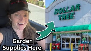 Dollar Tree Garden  Lets See Whats Inside [upl. by Milano444]