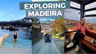 Visiting Europe’s highest cliff  riding toboggans in Madeira pt2  VLOG 56 [upl. by Eatnuhs]