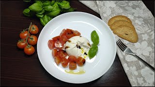 Italian Burrata Salad [upl. by Nnairek]