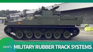 Military Rubber Track Systems IAV 2019 [upl. by Supmart]