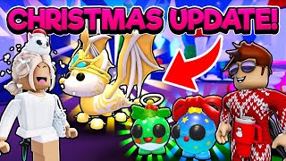 NEON FAIRY BAT DRAGON in Adopt Mes Winter Update Roblox [upl. by Iives]