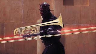 Star Wars  Duel of the Fates Trombone Arrangement [upl. by Garbers132]