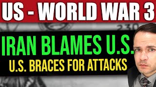 BREAKING US Braces for Attack Iran Accuses US World War 3 [upl. by Camfort]