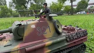 Tamiya rc tank Panther G [upl. by Latrina631]