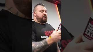 SMELLING SALTS WITH JESSE JAMES WEST shorts eddiehall youtubeshorts beast gym [upl. by Hickey]