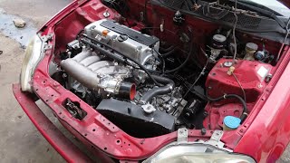 Integra Auto To Manual Swap Pt1 [upl. by Mariejeanne]