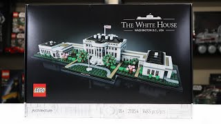 LEGO Architecture 21054 WHITE HOUSE Review 2020 [upl. by Anha758]